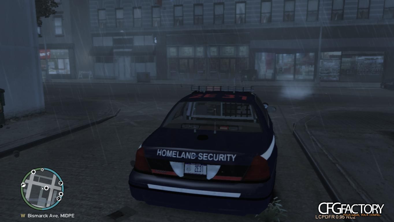 Homeland Security Ford Crown Victoria