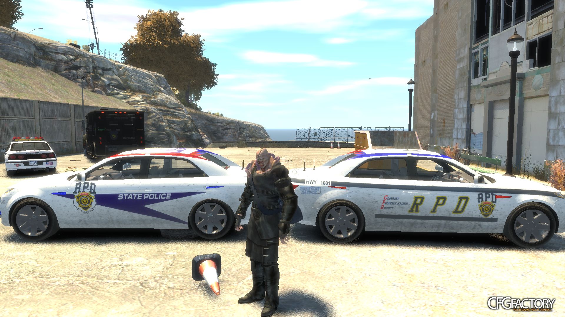 Raccoon Police Department Cars