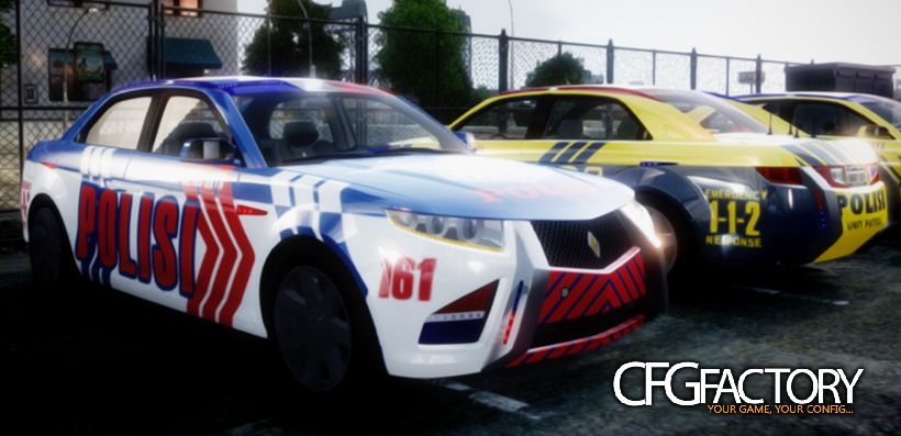 Indonesia Police Car - Cruiser & Patrol