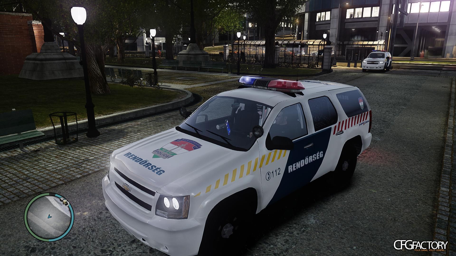 Hungarian Police Tahoe