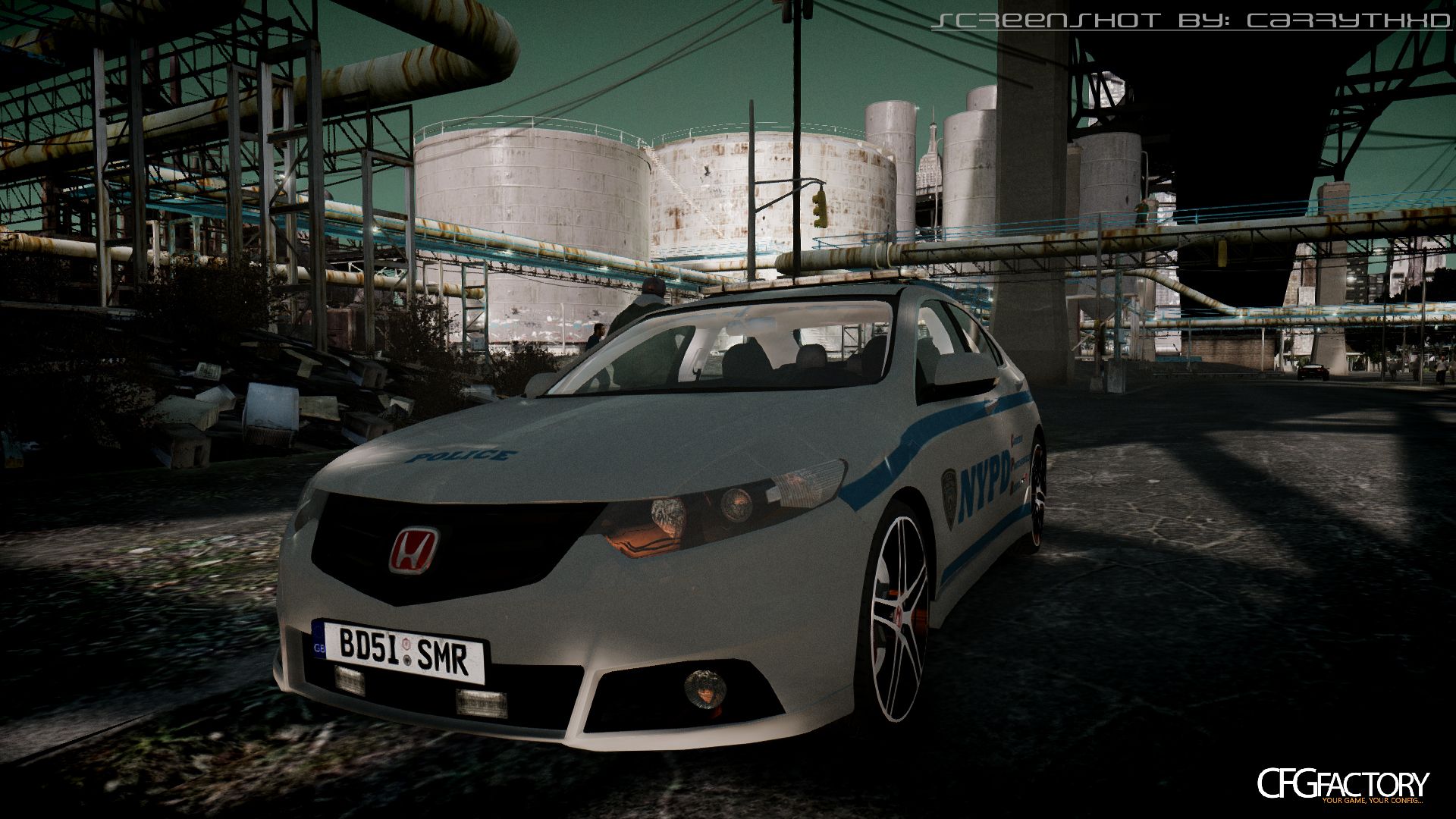 NYPD Honda Accord TypeR