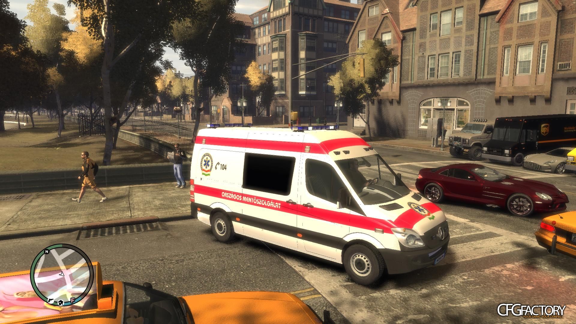 Hungarian Mercedes Sprinter Ambulance