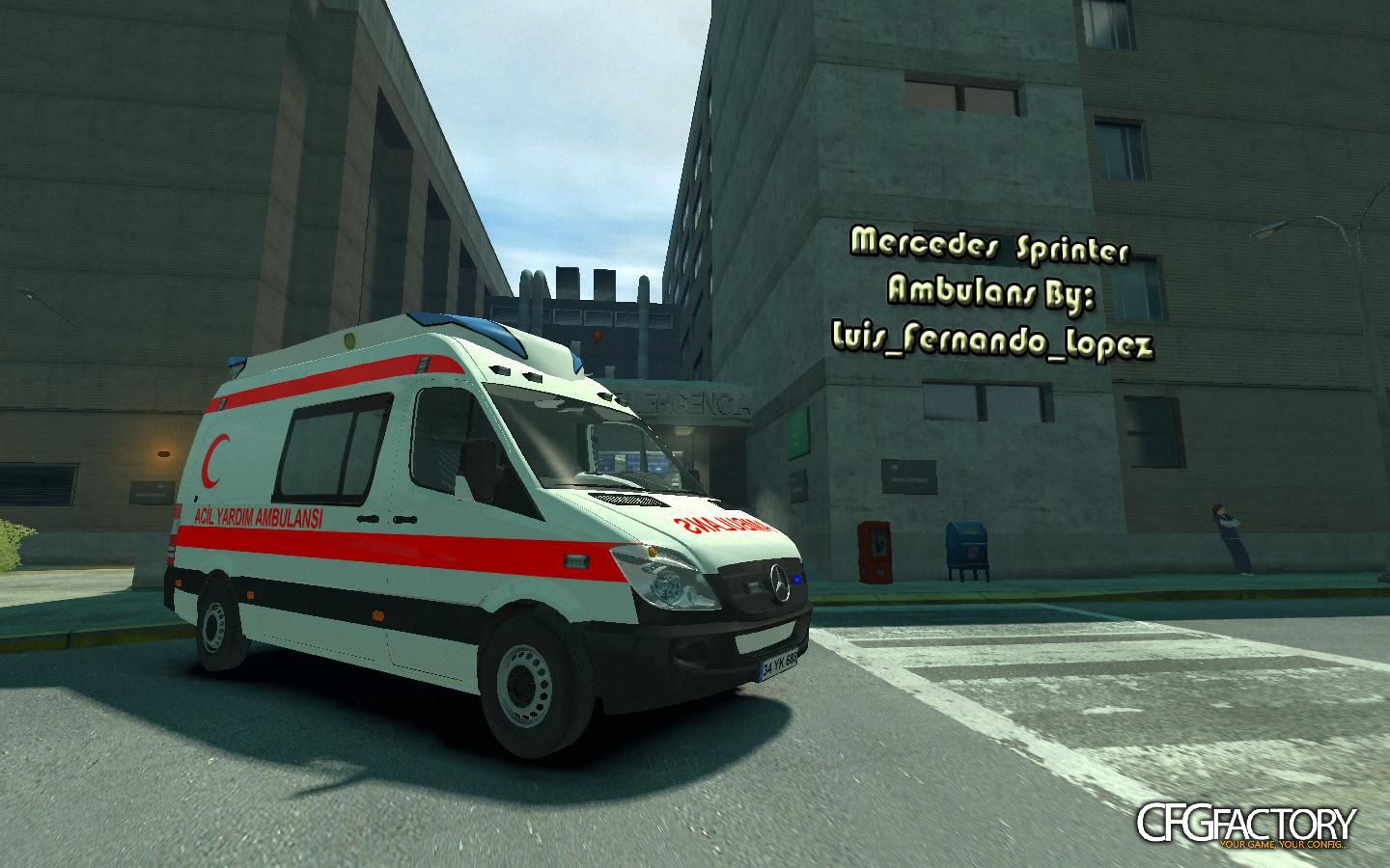 Mercedes Sprinter Turkish Ambulance