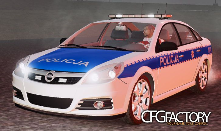 Opel Vectra Polish Police