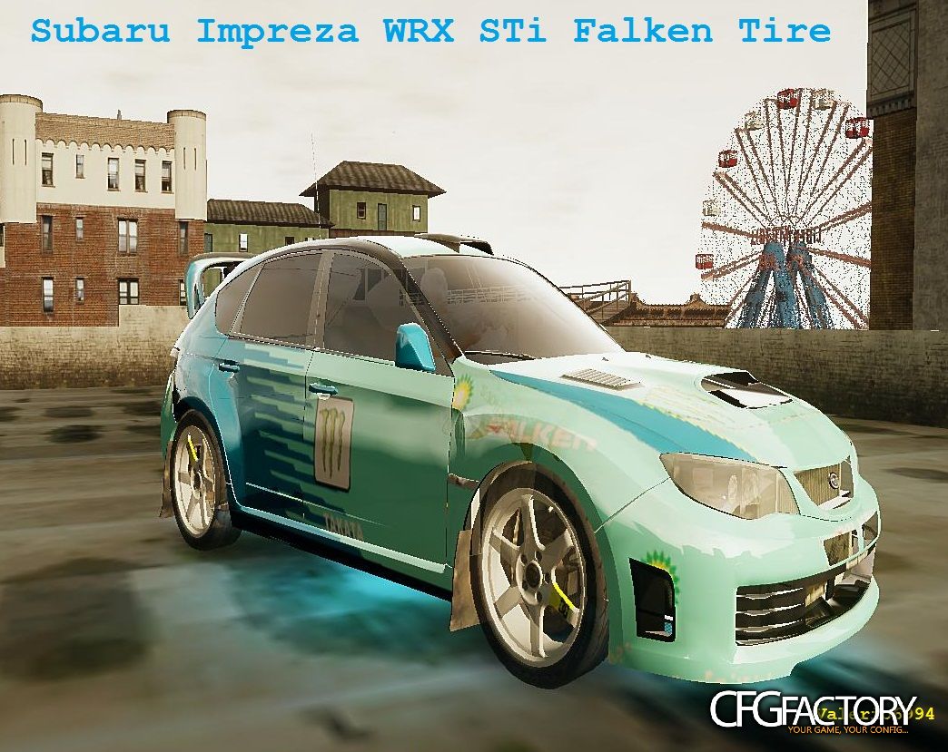 Subaru Impreza WRX STi Falken Tire