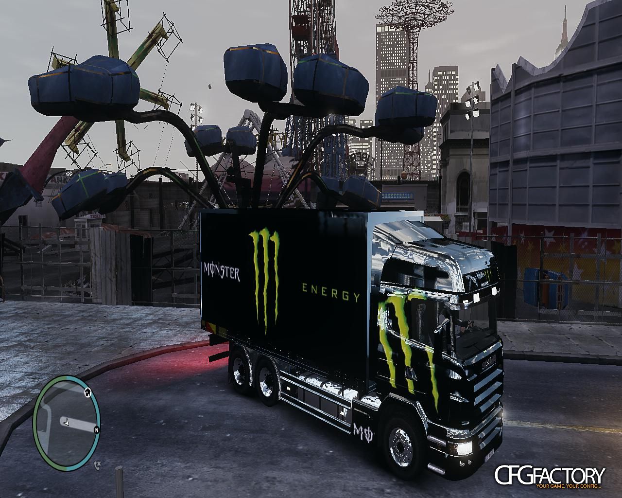 Scania R580 Monster Energy