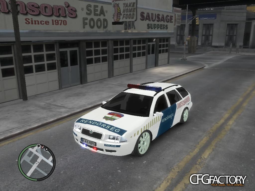 2005 Skoda Octavia Kombi Hungarian Police
