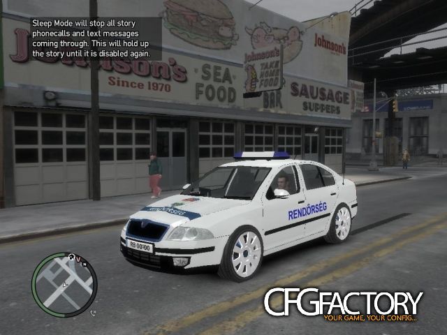 2005 Skoda Octavia Hungarian Police