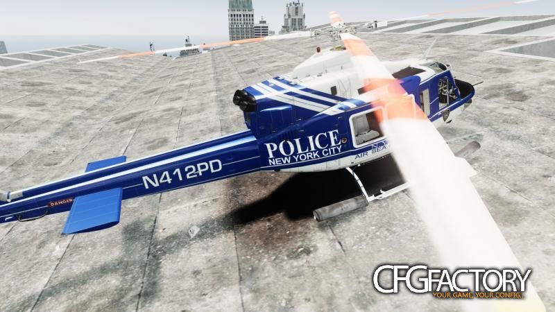 Bell412/NYPD Air Sea Rescue Helicopter BETA v1.1