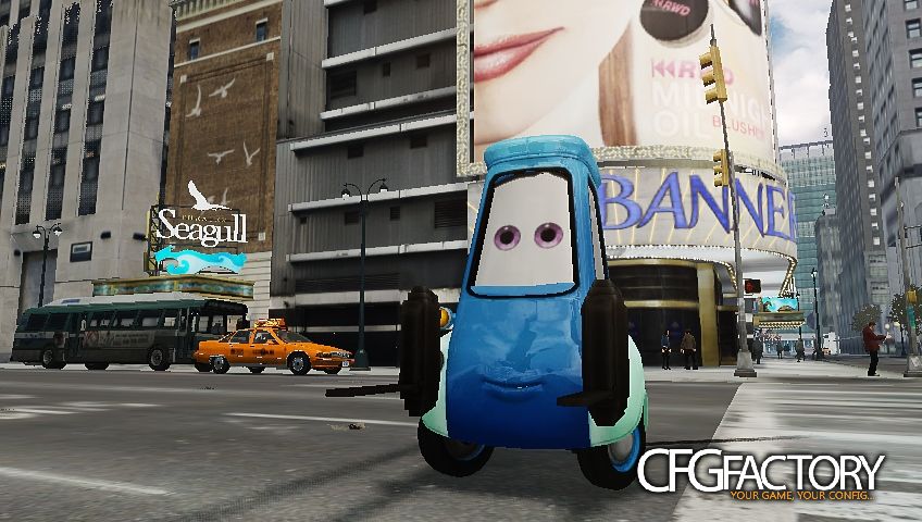 Guido from Cars Mater-National
