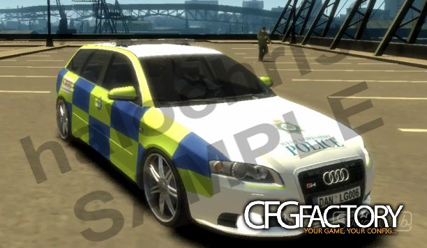 GTA IV PC: British Police Audi - RESKIN