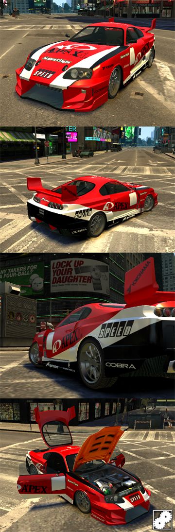 Toyota Supra A'pexi Race System