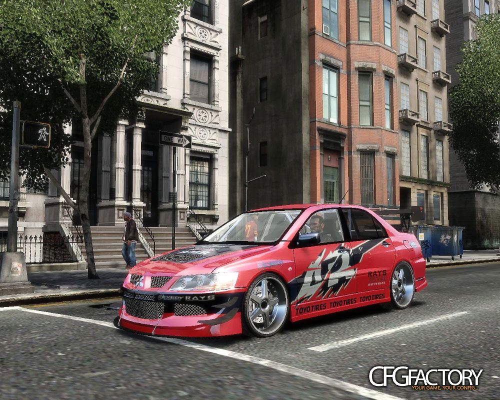 Mitsubishi EVO VIII Drift Tokyo