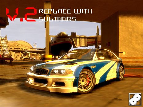 BMW M3 GTR NFS Most Wanted V.2