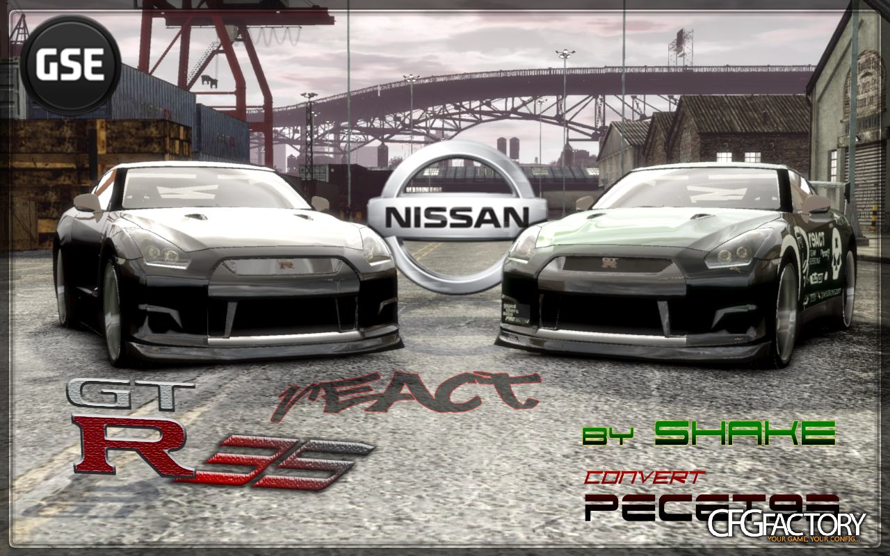 Nissan GTR 35 rEACT