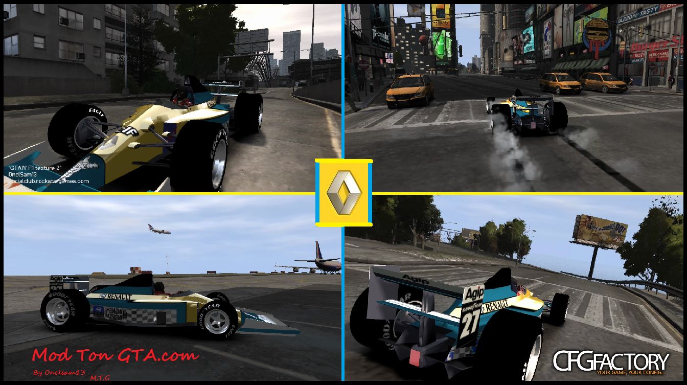 F1 new skin renault