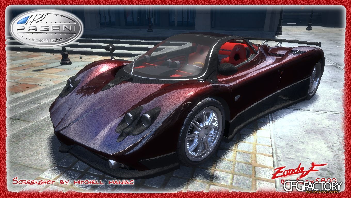 Pagani Zonda F					<img src="/images/featu