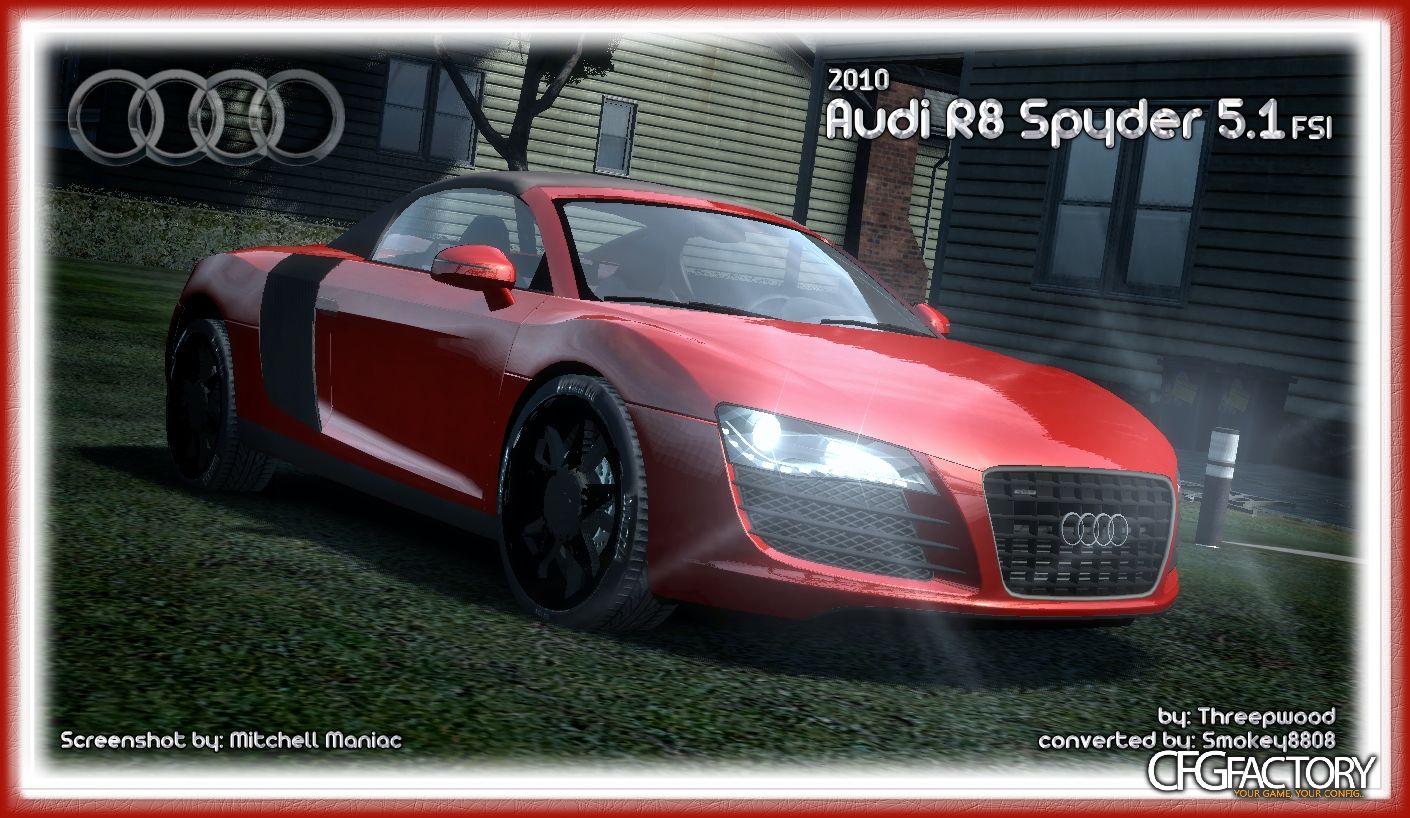 2010 Audi R8 Spyder 5.2 FSI v2