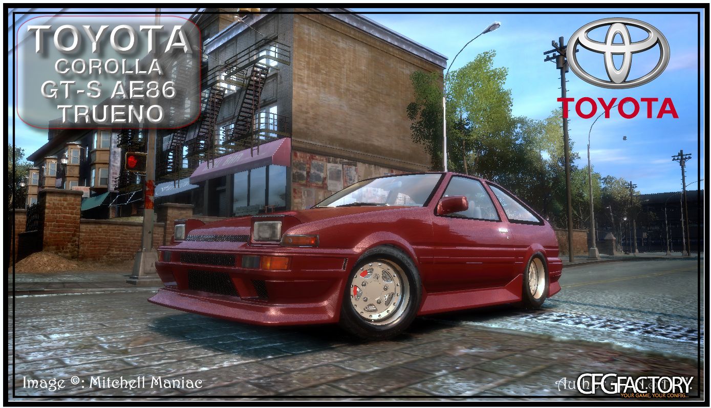 Toyota Corolla GT-S AE86 Trueno