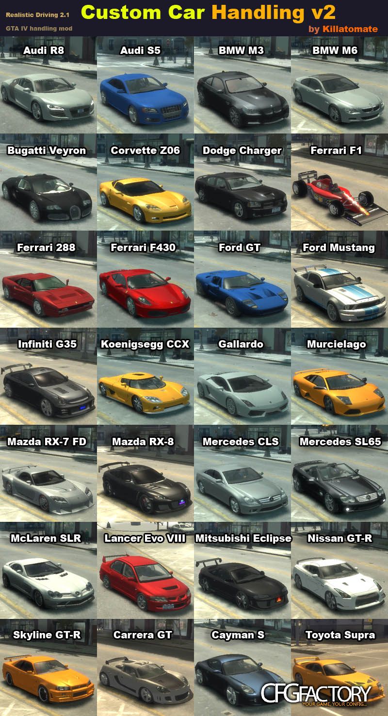 RD21 Custom Car Handling v2