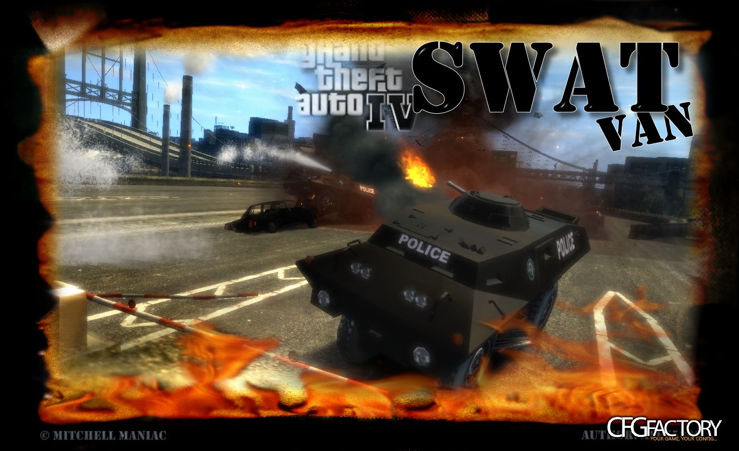 S.W.A.T. Police Van