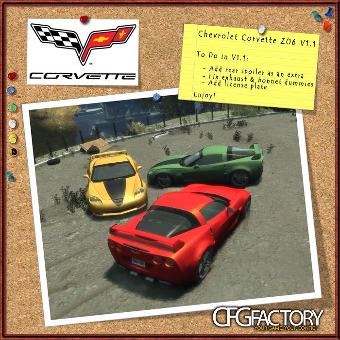 Chevrolet Corvette C6 Z06 V1.1