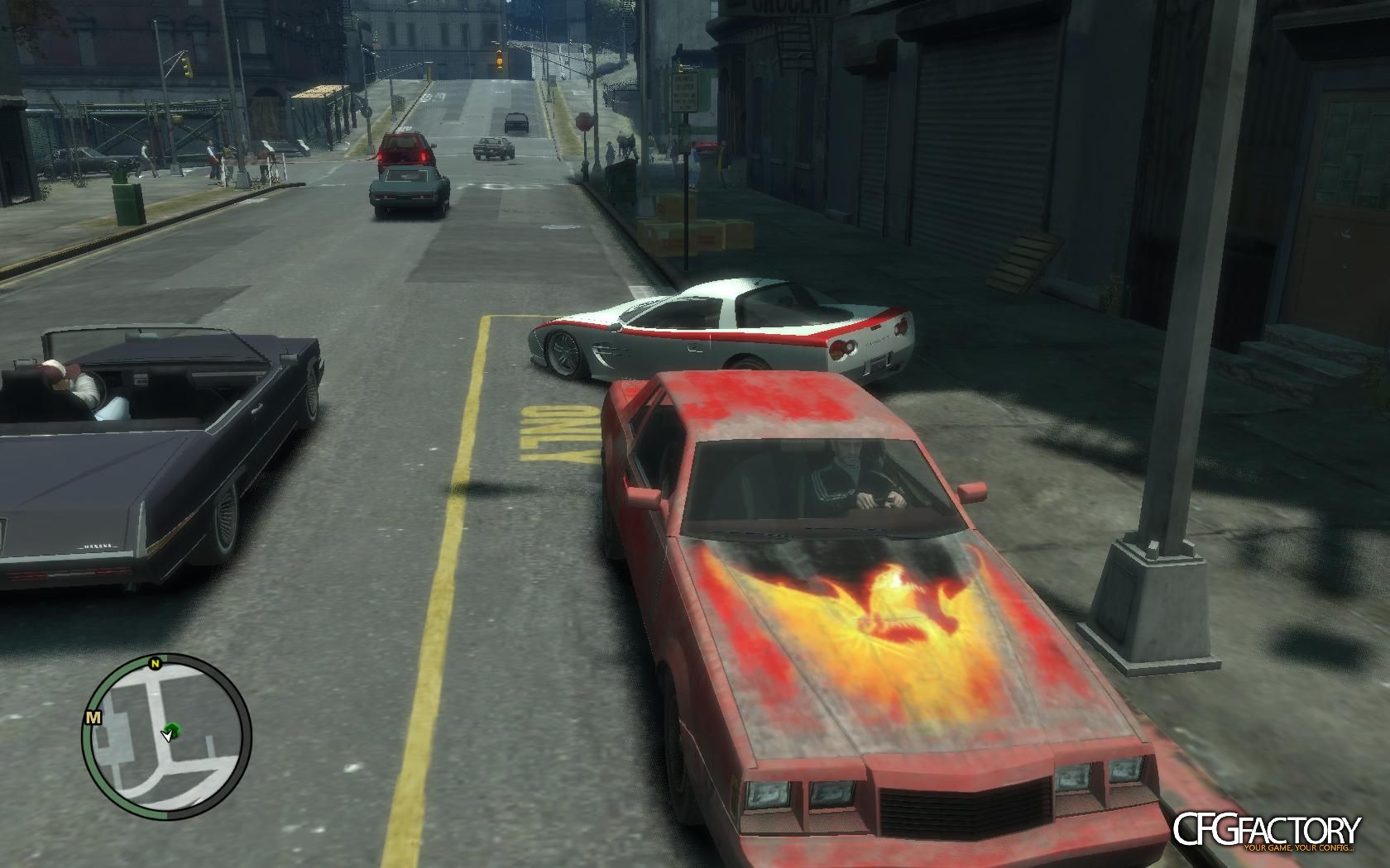 Flaming Bird Paint Job