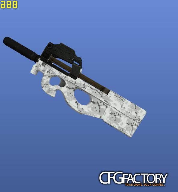 Arctic camo P-90