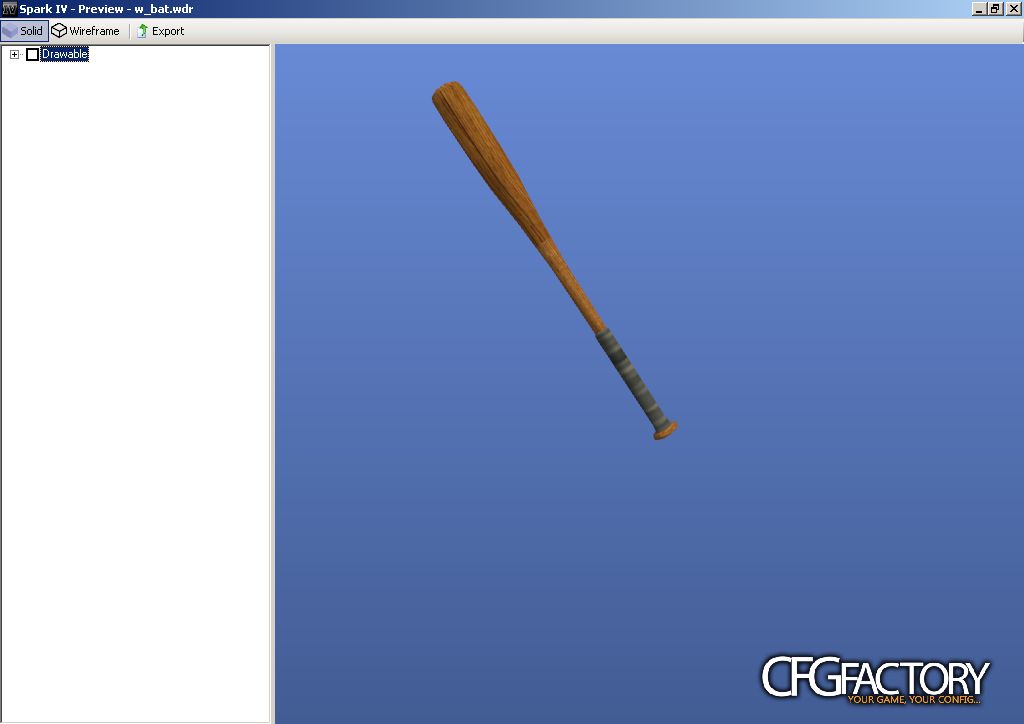 Wooden Bat