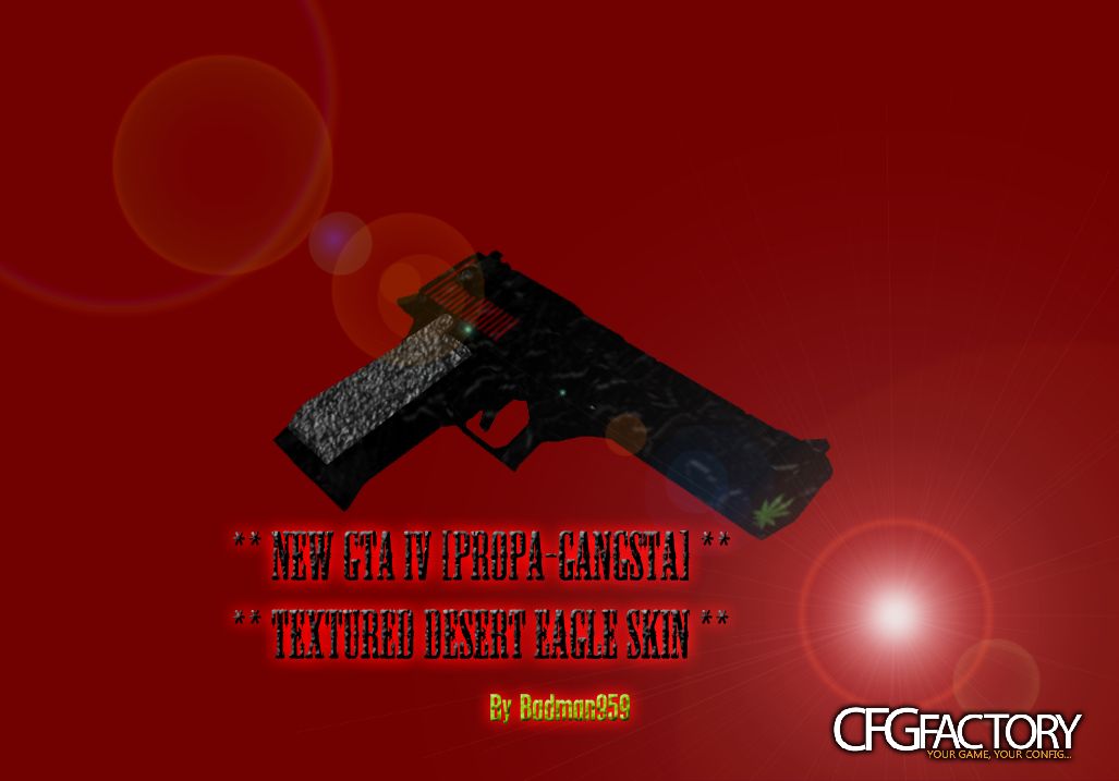 New [PROPA-GANGSTA] Desert Eagle Skin