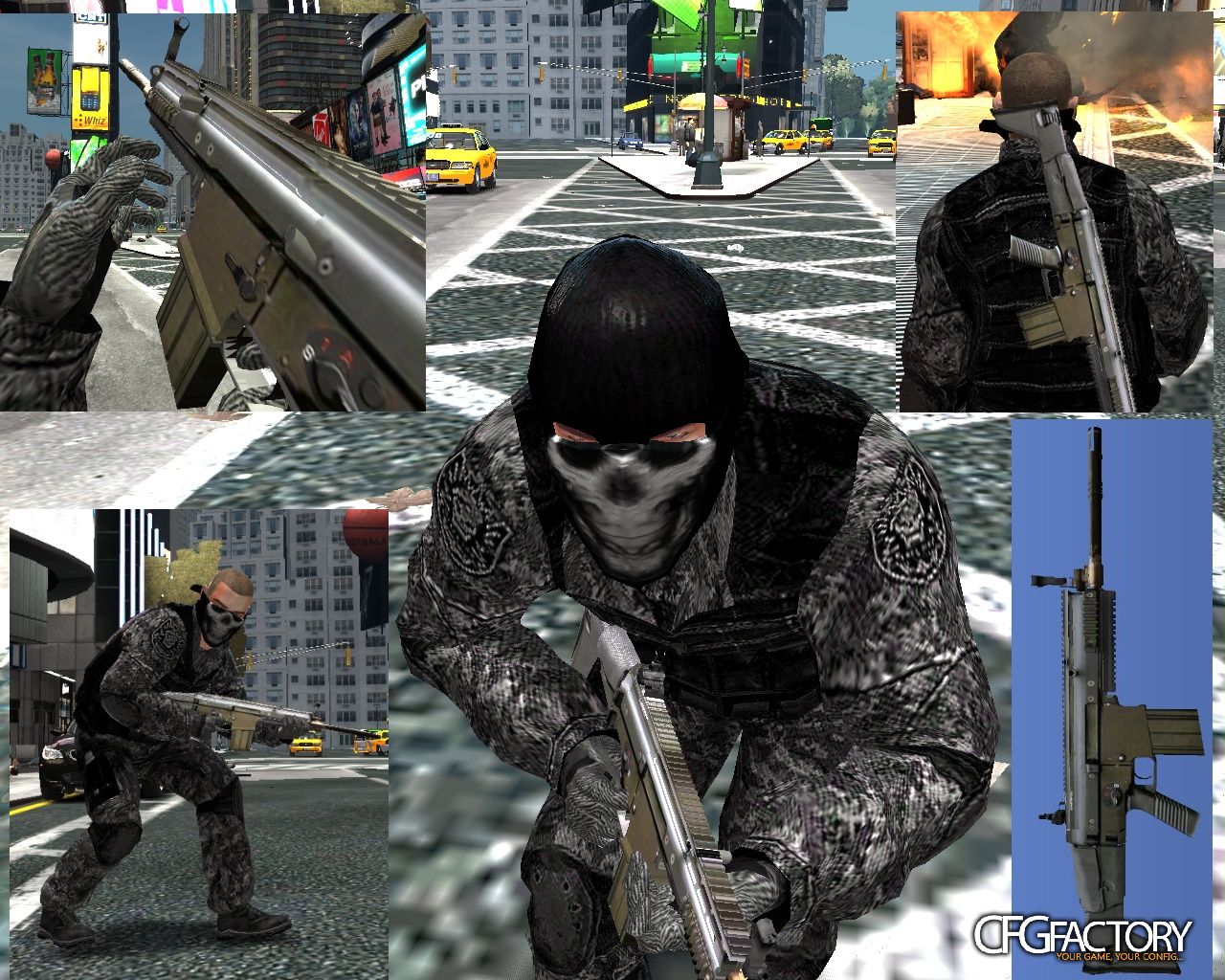 Call of Duty Modern Warfare 2  SCAR H