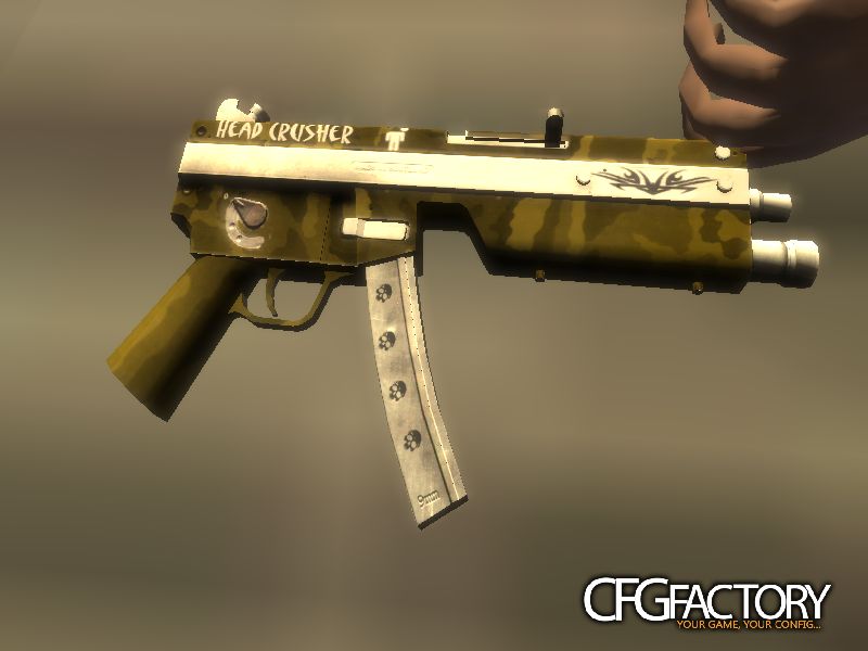 Head Crusher Mp5 Desert Camo and nes Skin