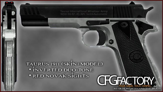 Taurus 1911 Duo-Tone Reskin