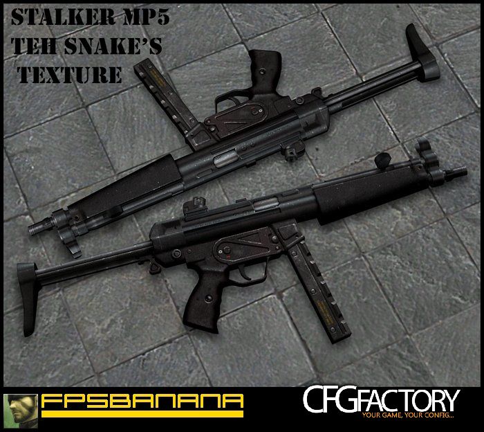 Stalker Black Mp5 Gamebanana