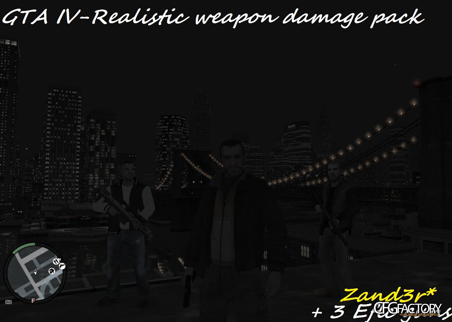 GTA IV Realistic Weapon Damage Pack
