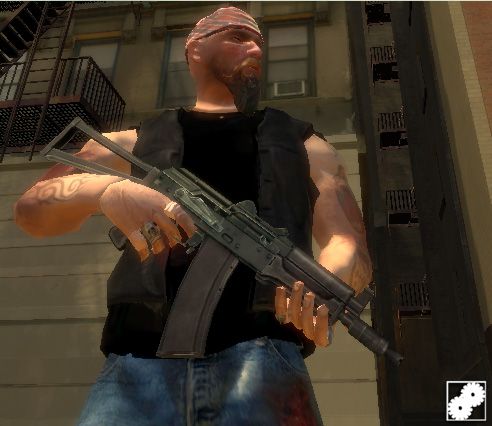 Black AKS-74u