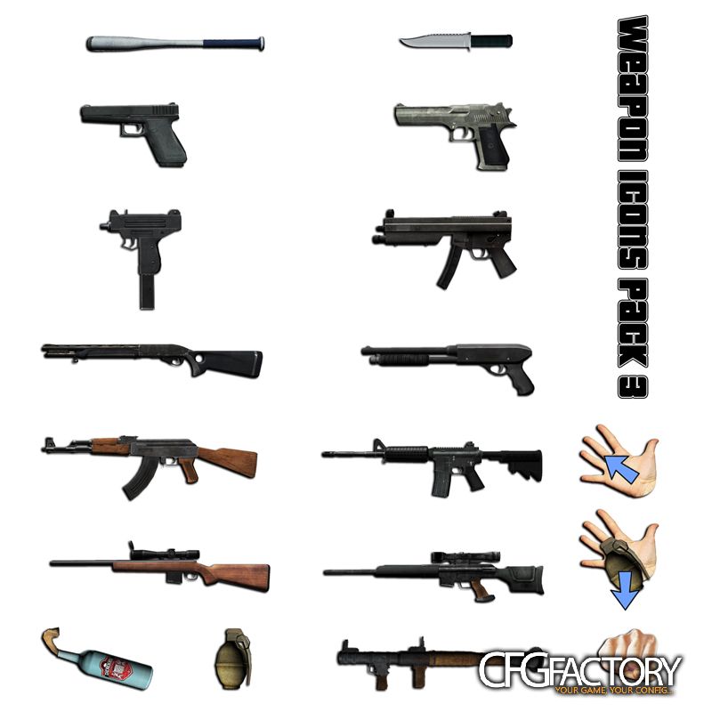 HQ Weapon Icons PT3