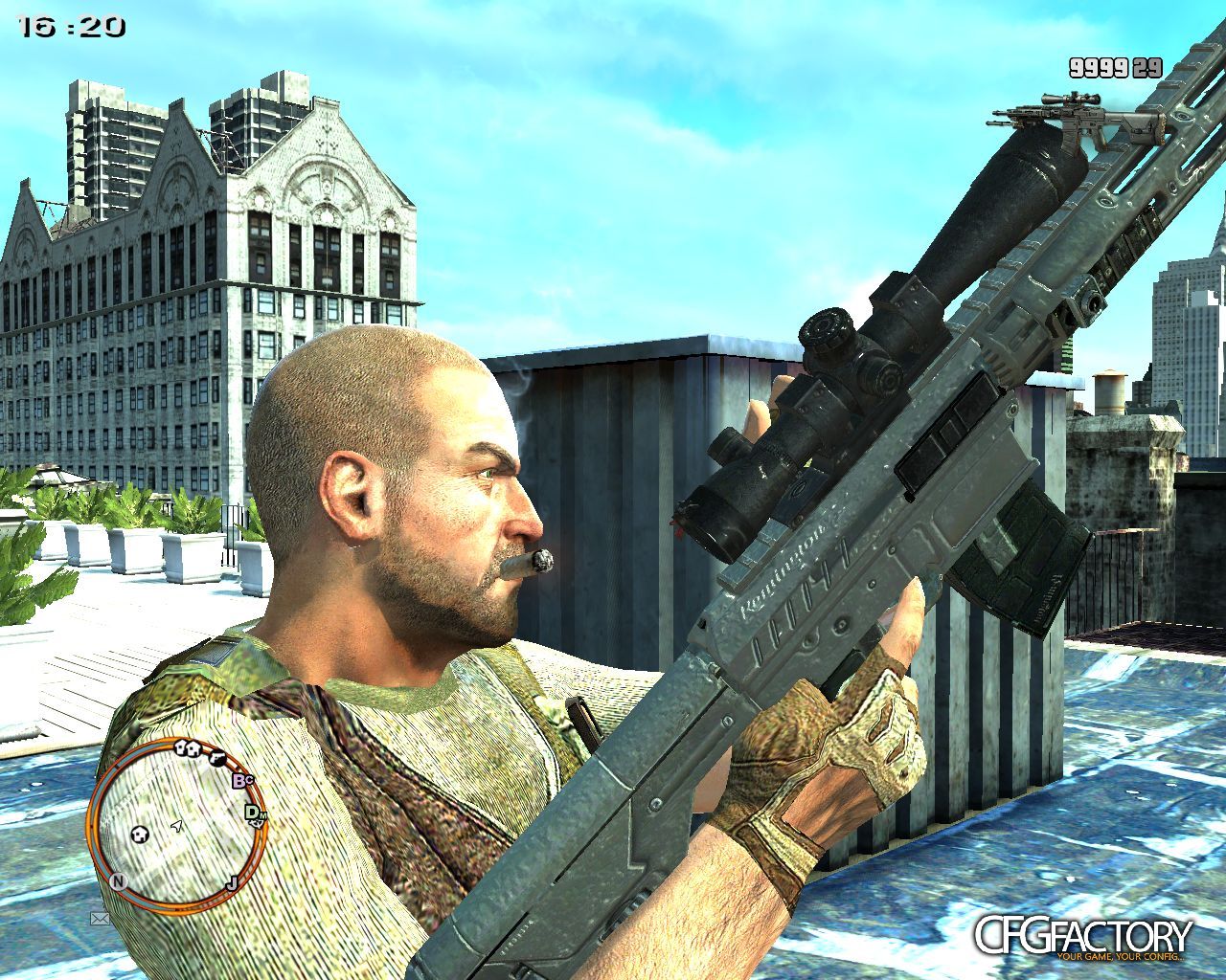 MW3 RSASS Scope + Red Dot
