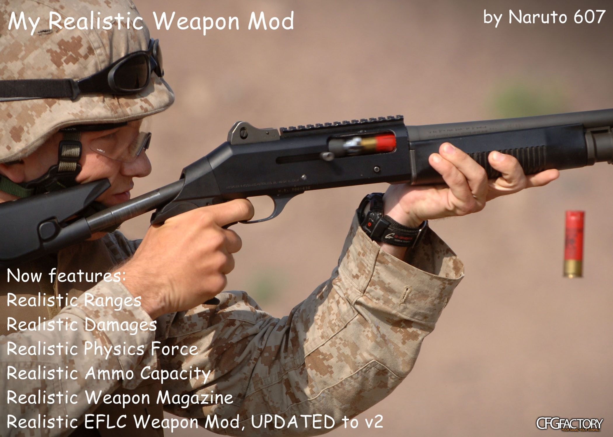 Realistic Weapon Mod, Naruto's Style