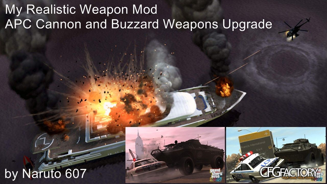 APC Cannon and Buzzard Weapons Upgrade