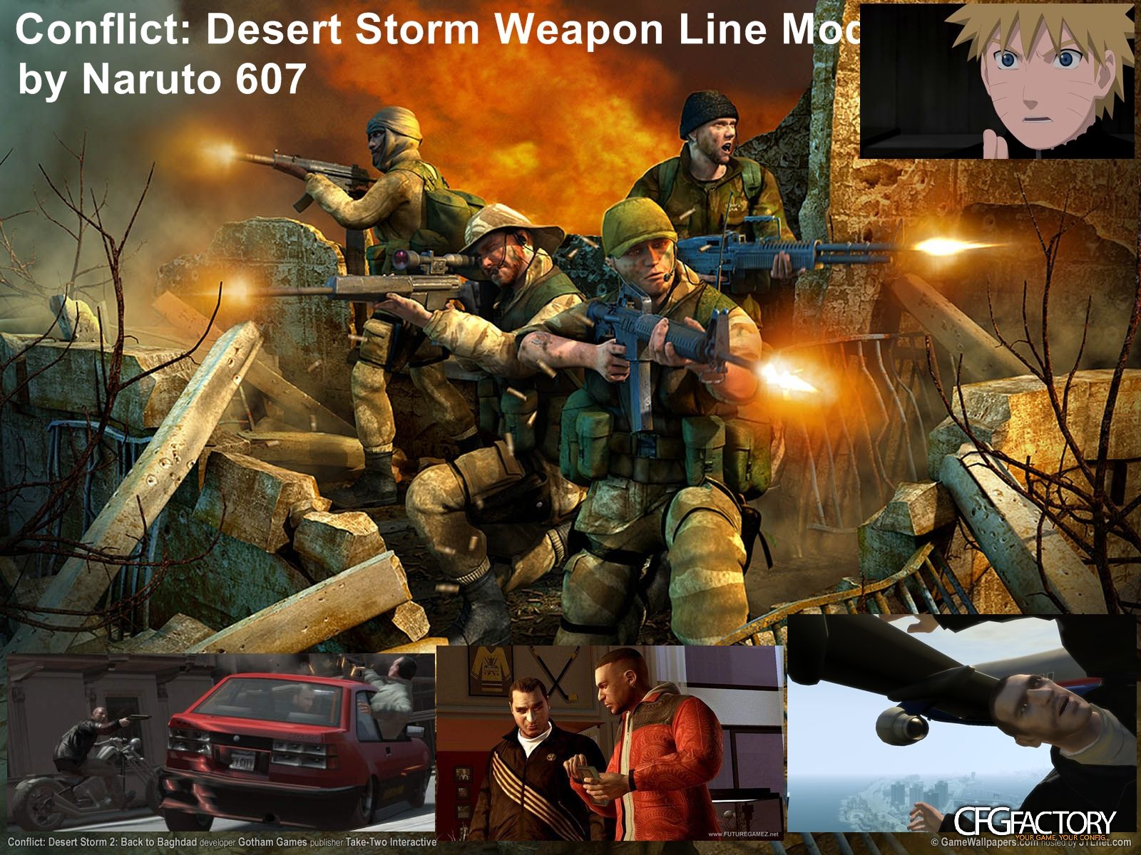 Conflict: Desert Storm Weapon Line Mod
