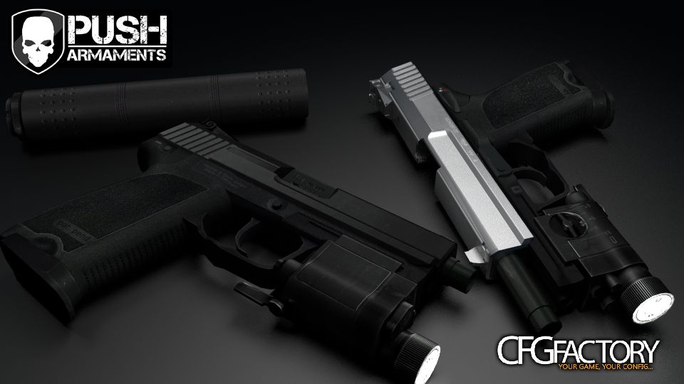 [PUSH] HK USP 45 with Working Flashlight V2.5