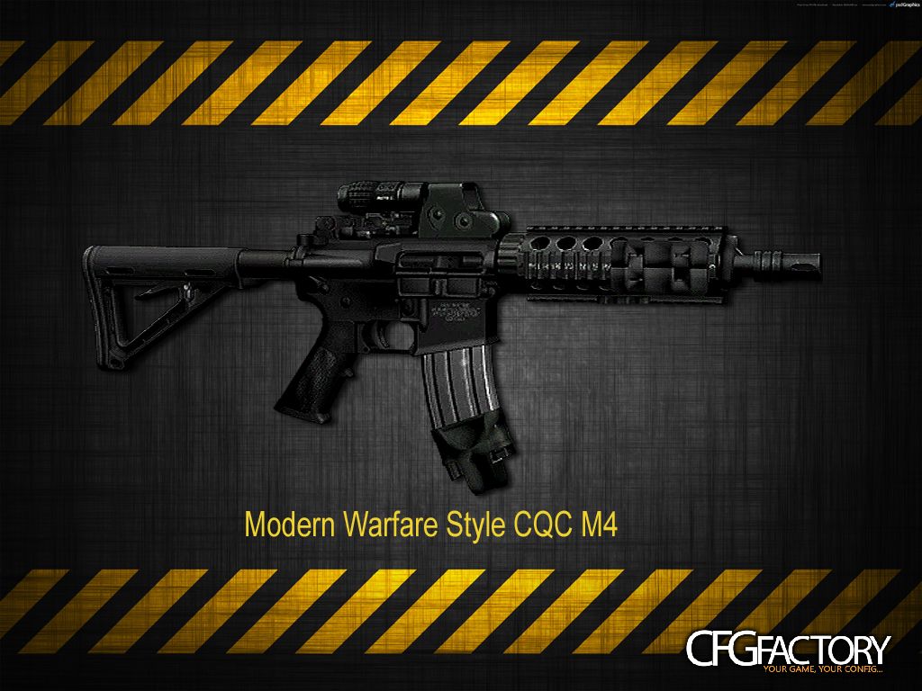Modern Warfare Style CQC M4