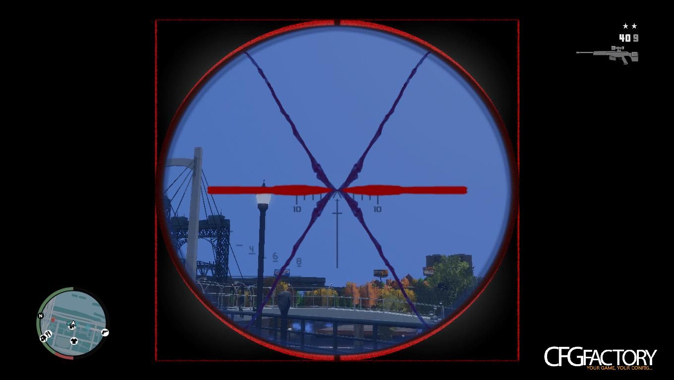 My sniper crosshair