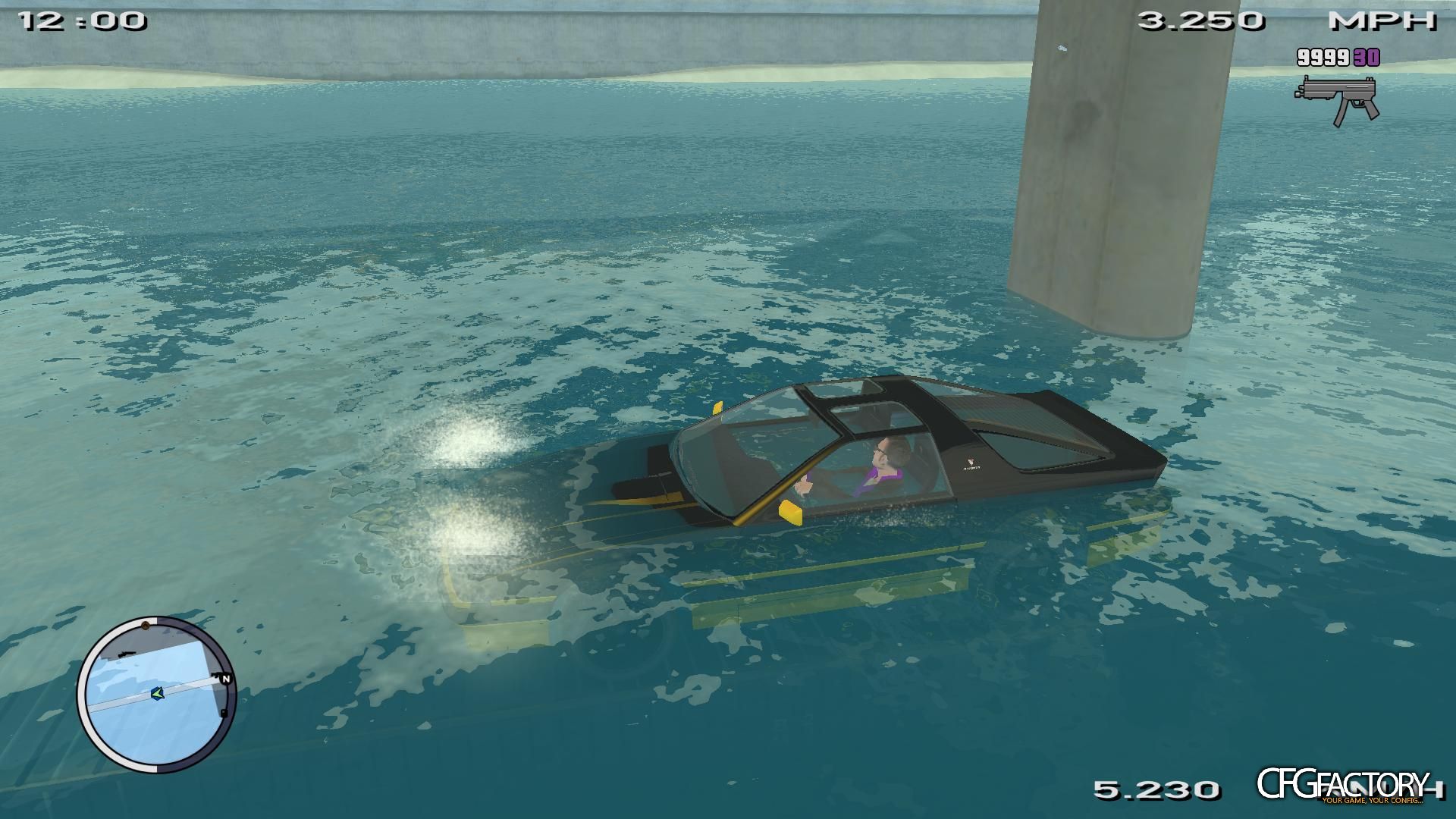 Road Under Bridge