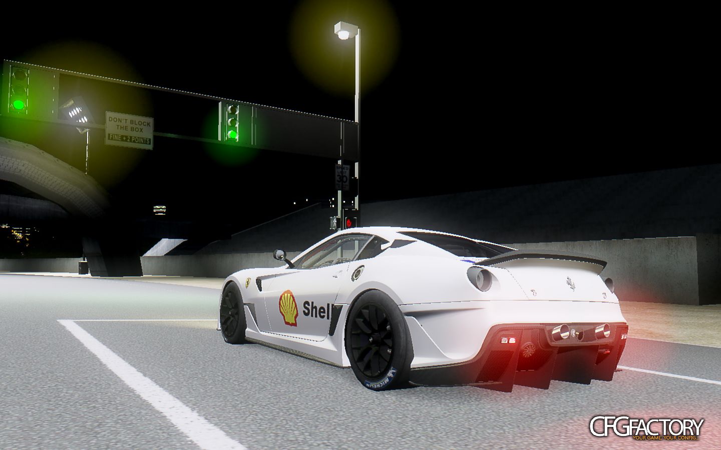 GTA IV Laguna Seca Race Track Start Lights Object