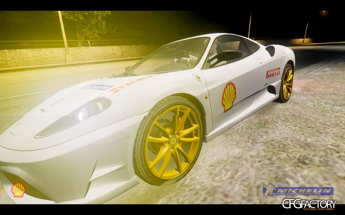 Ferrari F430 24 Le Mans Skin Texture Mod