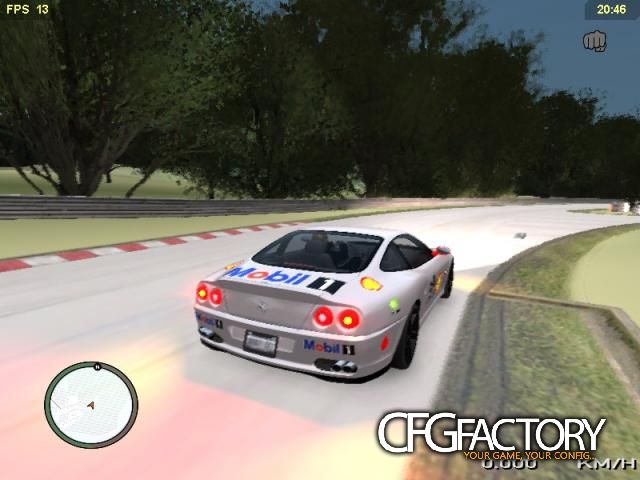 GTA IV Ferrari 575m 24 Hour Le Mans PaintJob