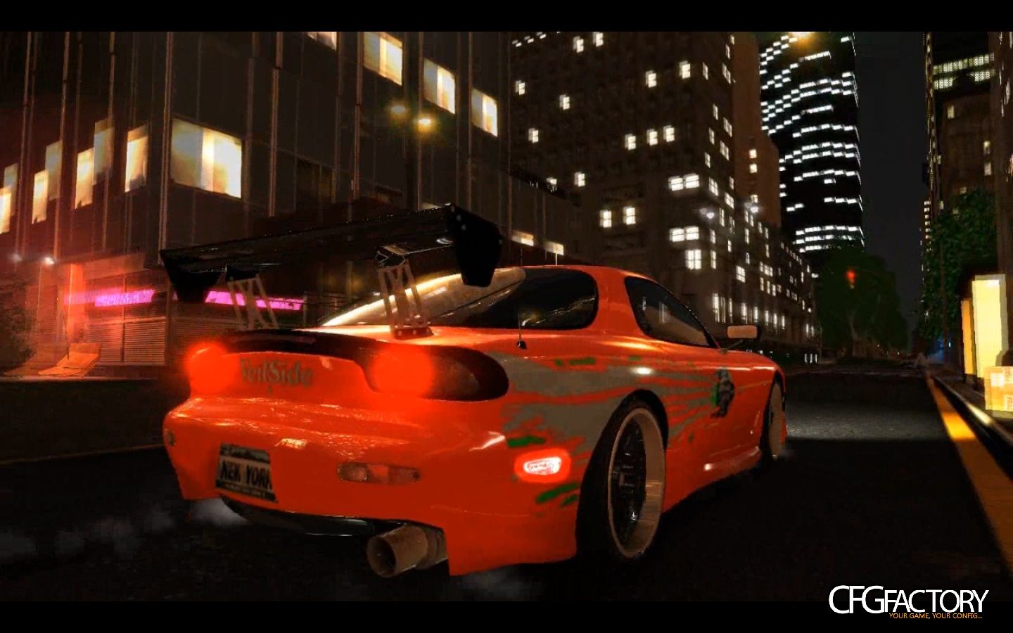 Fast And Furious Mazda RX-7 PaintJob