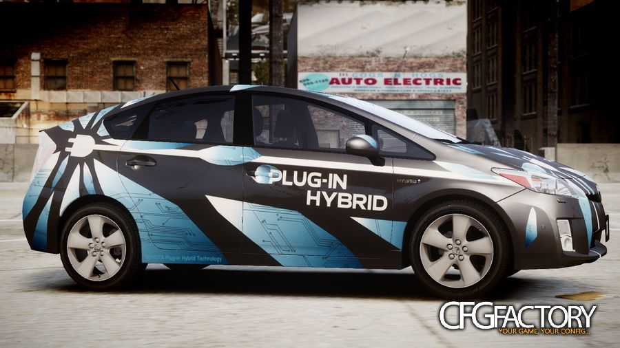 Toyota Prius 2011 PHEV Concept Paintjob